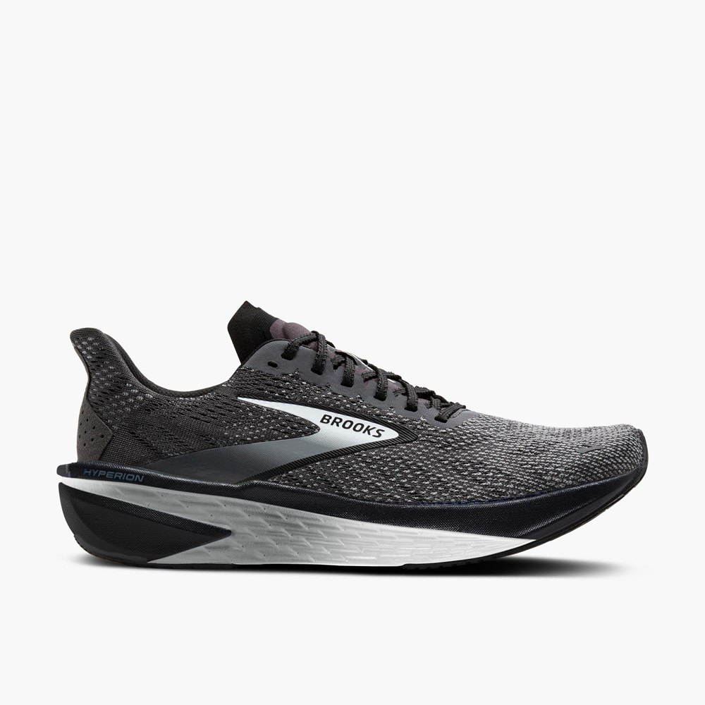 Chaussures Running Route Brooks Hyperion 2 Noir Grise Femme | FII-9198441